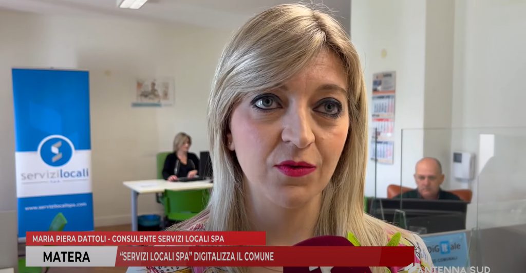 Maria Piera Dattoli, consulente Servizi Locali spa sede di Matera